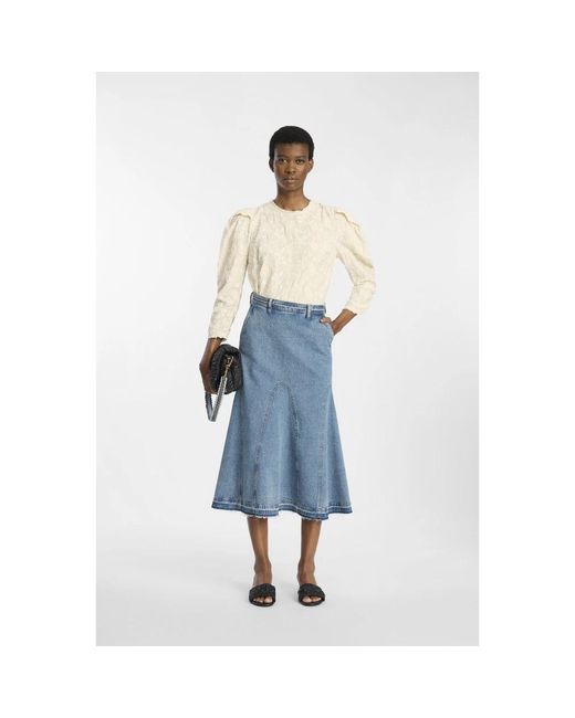 Blouses Munthe de color White