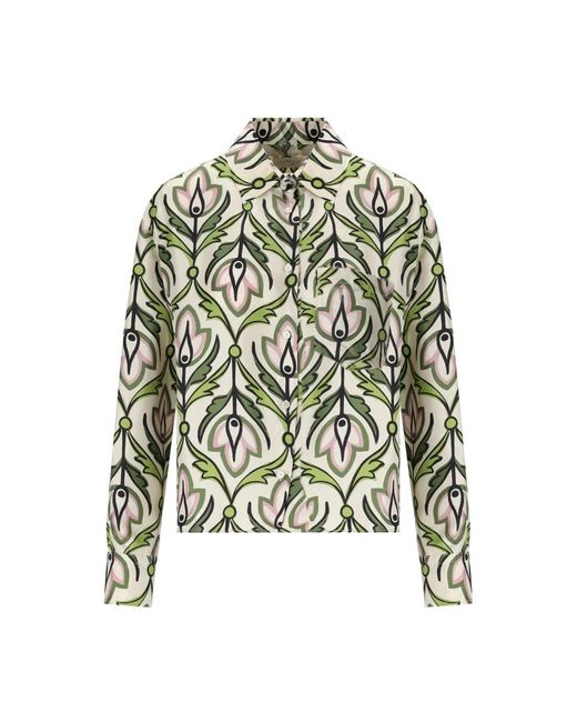 Shirts Weekend by Maxmara de color Green