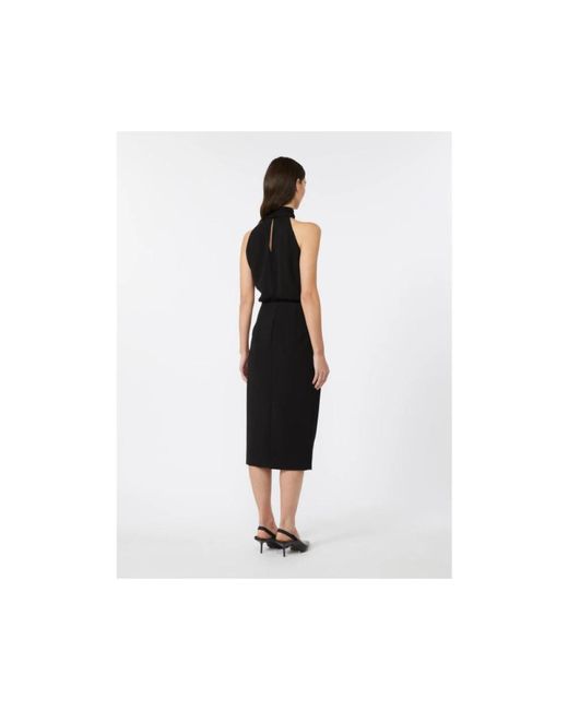 Max Mara Array Midi Jurk in het Black