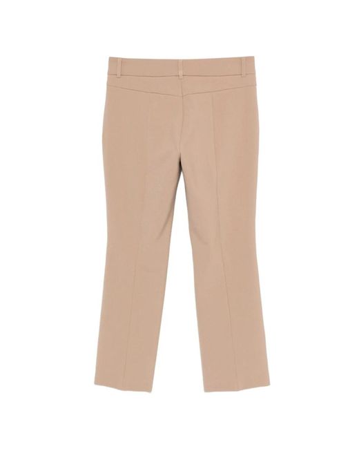 Cambio Natural Cropped Trousers