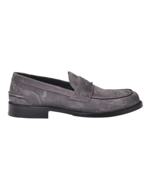 Baldinini Gray Loafers for men