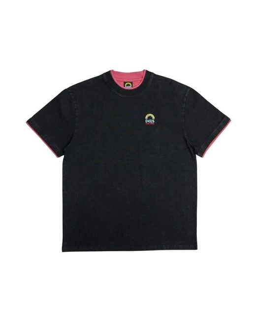 Deus Ex Machina Mutiges grafik-t-shirt lockere passform in Black für Herren
