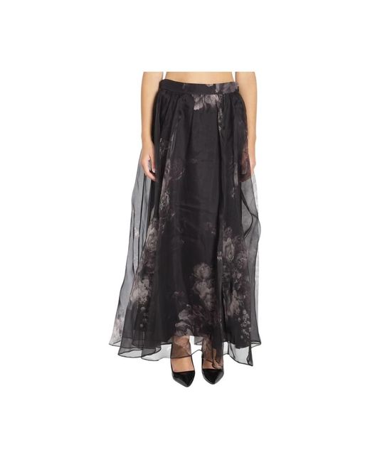 Maxi Skirts di Zimmermann in Black