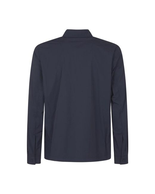 Herno Blue Casual Shirts for men