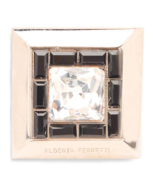 Rings di Alberta Ferretti in Metallic