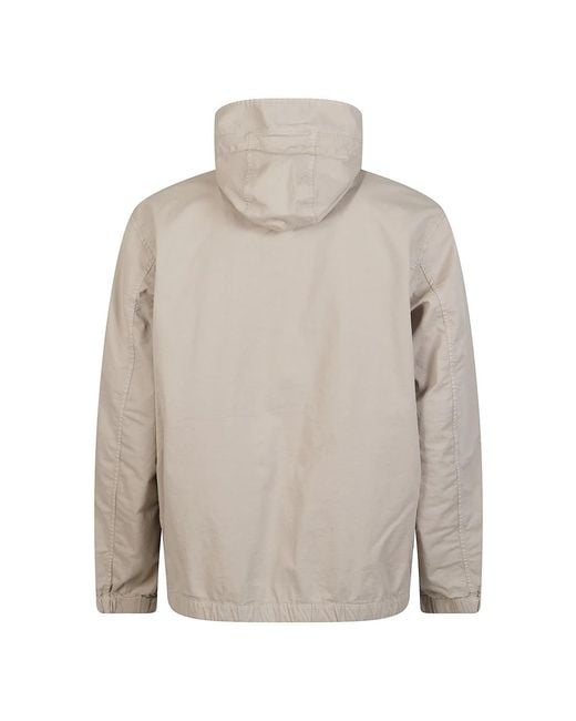 Stone Island Gray Light Jackets for men