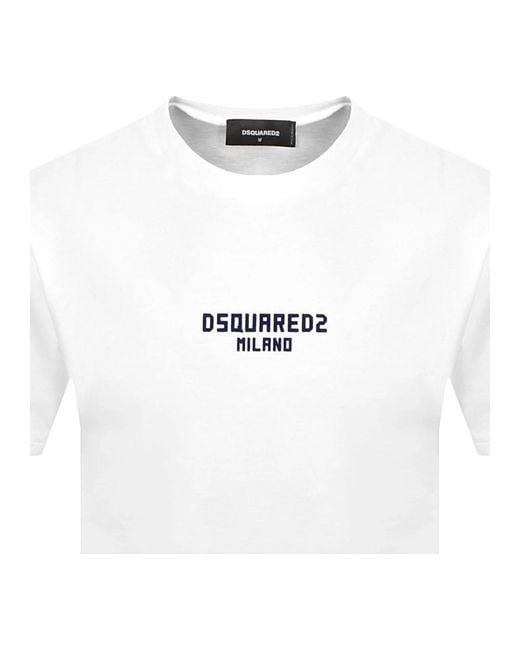 DSquared² White T-Shirts for men