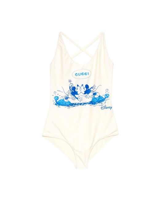 Gucci Blue Swimsuits
