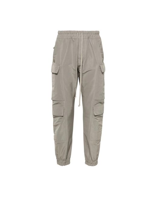 Trousers > straight trousers Rick Owens pour homme en coloris Gray