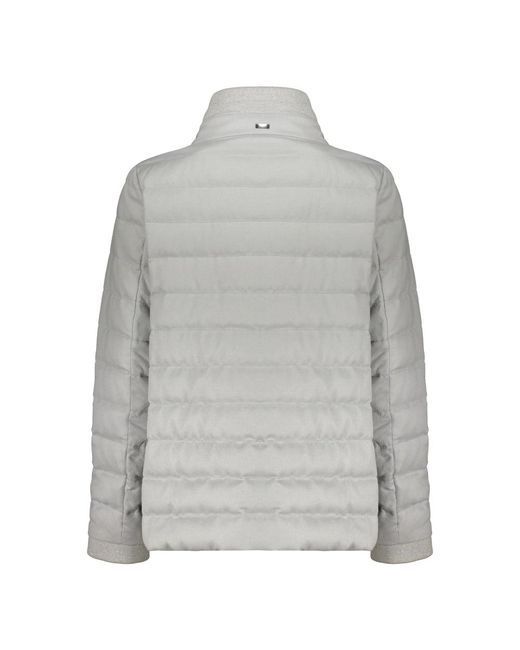 Herno Gray Down Jackets