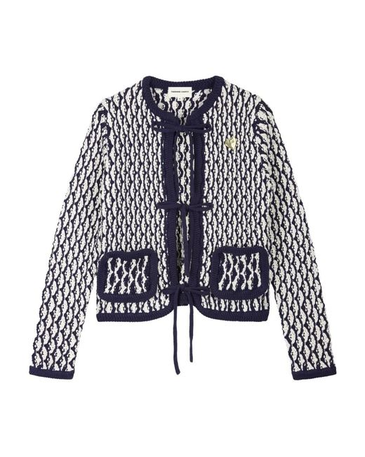 Cardigans FABIENNE CHAPOT de color Blue