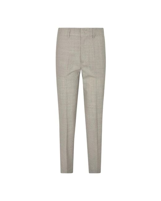 P.A.R.O.S.H. Gray Tapered Trousers