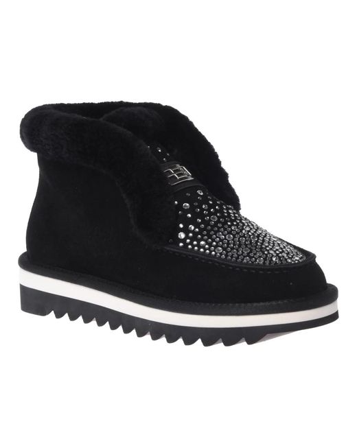 Baldinini Black Winter Boots