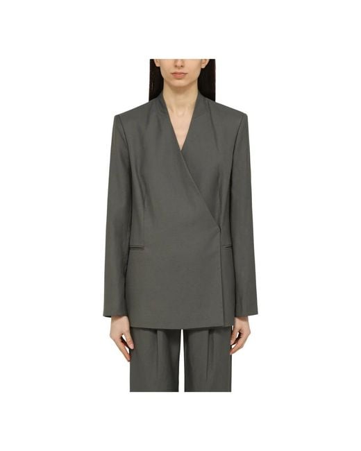 Loulou de Saison Gray Blazers
