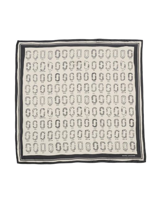 Silky Scarves Marc Jacobs de color Metallic
