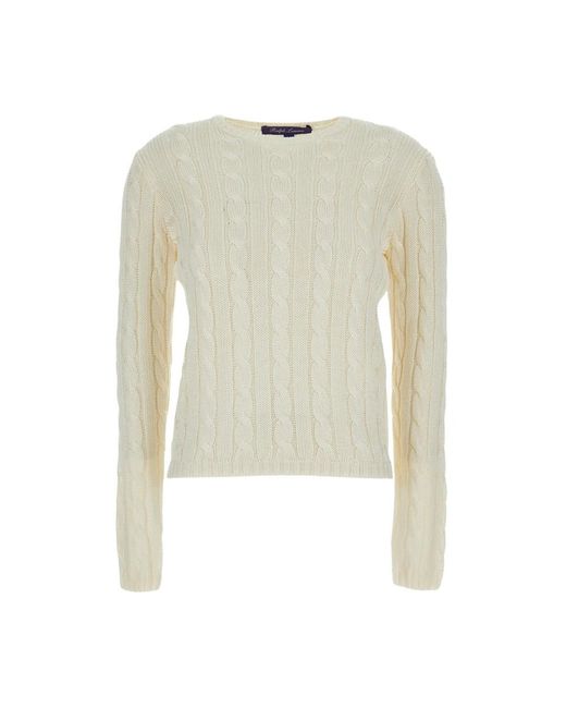 Ralph Lauren Natural Round-Neck Knitwear