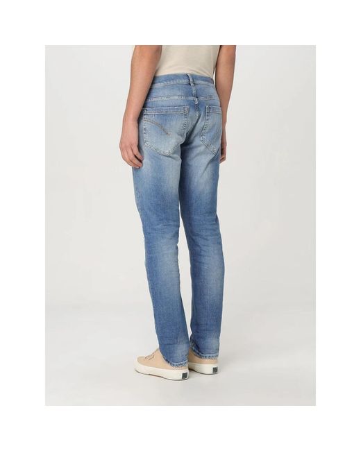 Dondup Blue Slim Fit Jeans for men