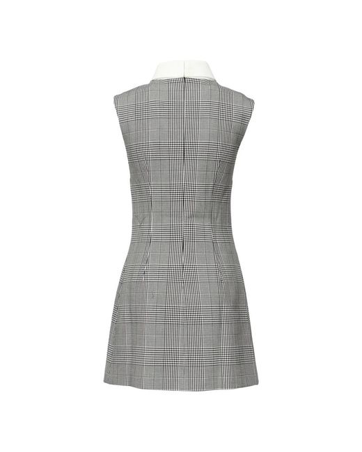 Self-Portrait Short Dresses in het Gray
