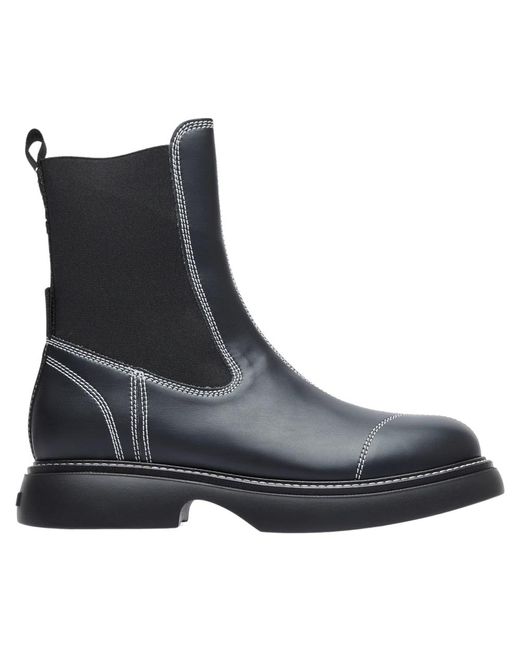 Chelsea Boots Ganni de color Black