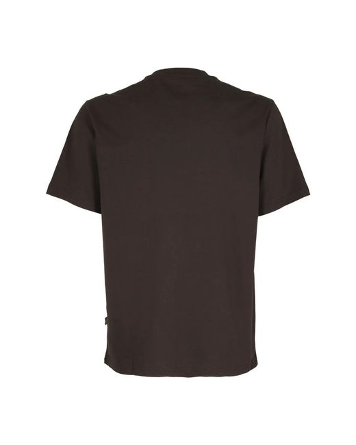 Dickies Tops ,Bruin ,Katoen Mapleton T-Shirt in het Black voor heren