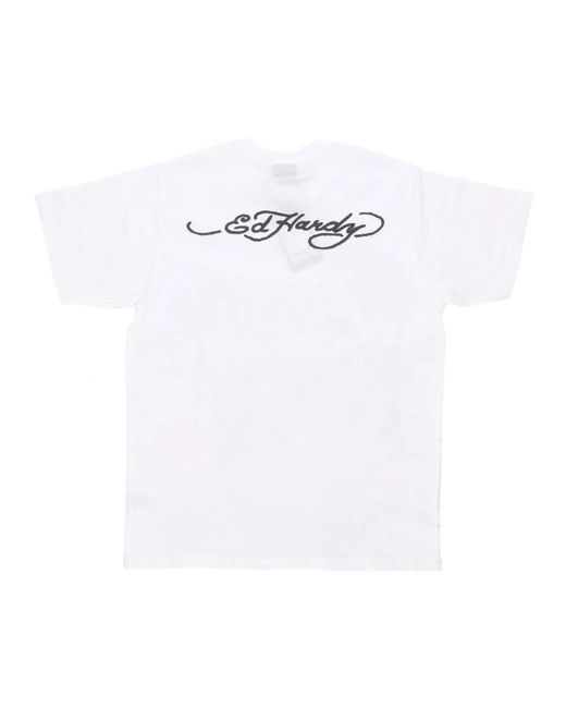 T-Shirts di Ed Hardy in White da Uomo