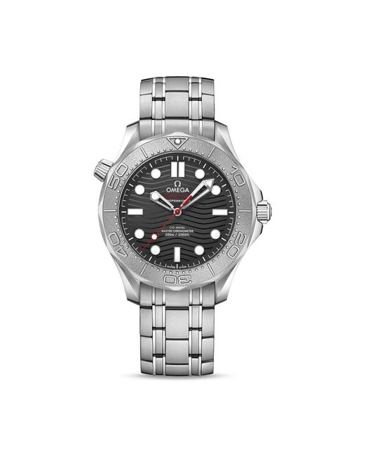 Omega Accessoires ,Grijs ,Seamaster Diver 300M Nekton Edition in het Metallic