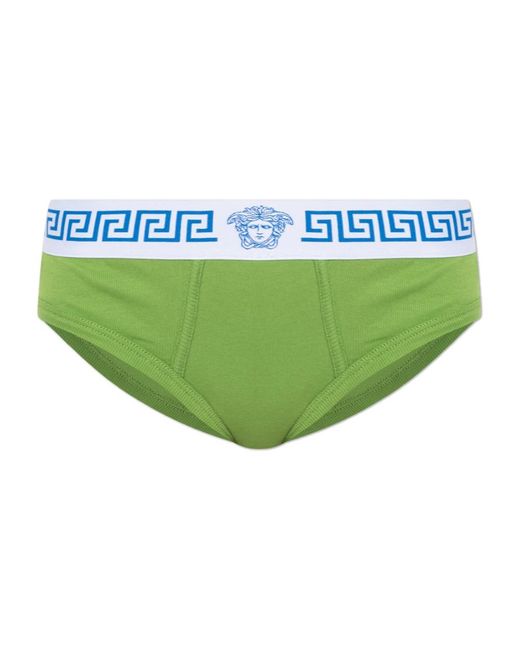 Bottoms Versace en coloris Green