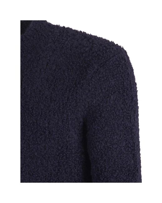Tagliatore Blue Round-Neck Knitwear for men
