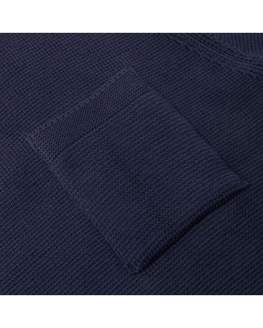 Ma Strum Blue Turtlenecks for men