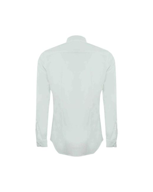 Fay Blue Casual Shirts for men