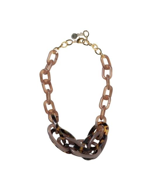 Emporio Armani Metallic Necklaces