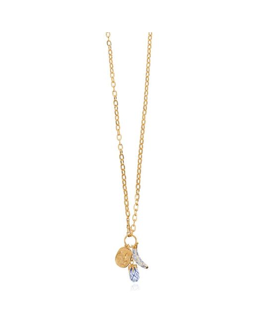 Chloé Metallic Bloomcraft Messing-Halskette