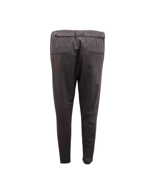 Ixos Gray Slim-Fit Trousers