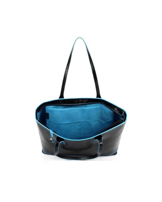 Piquadro Black Shopping Bags