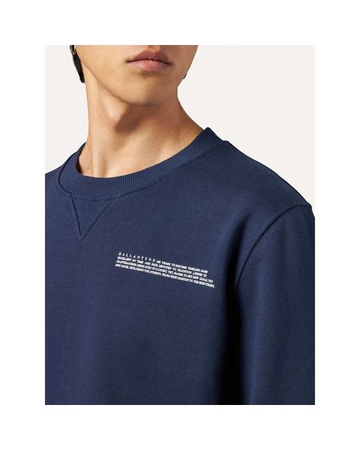 Ballantyne Grafik jubiläums-sweatshirt in Blue für Herren