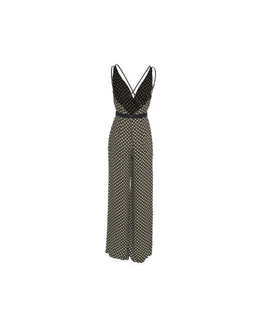 Elisabetta Franchi Green Jumpsuits