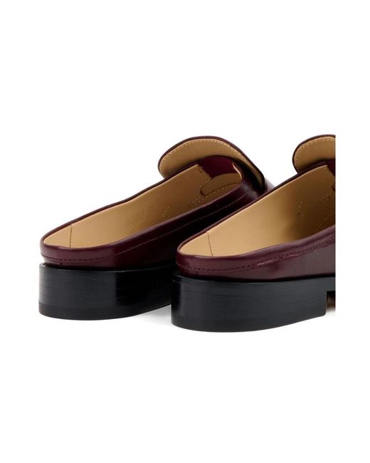 Mules di MM6 by Maison Martin Margiela in Brown