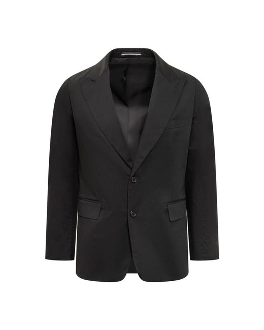 Reveres 1949 Single-Breasted Blazer in het Black voor heren