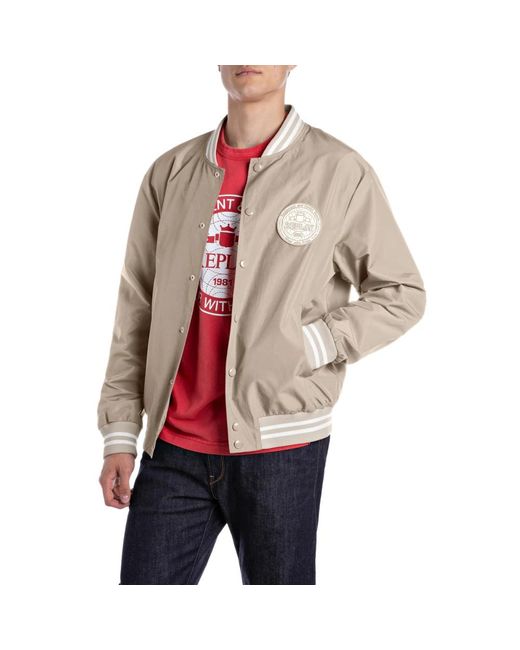 Replay Bomber Jackets in het Red voor heren