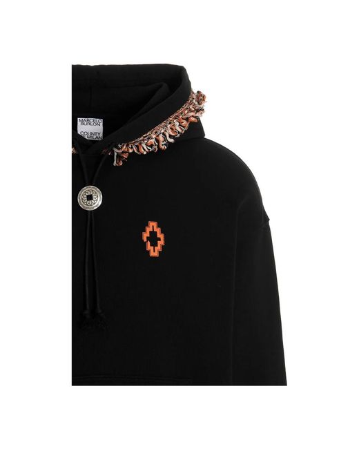 Marcelo Burlon Stylischer sweatshirt in Black für Herren