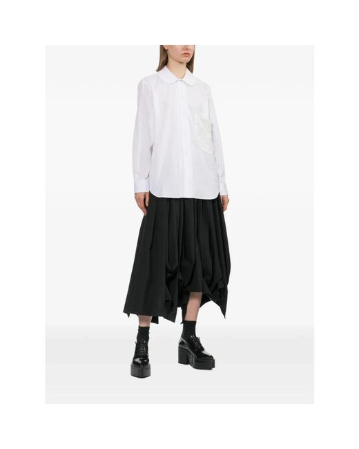 Shirts Comme des Garçons de color White