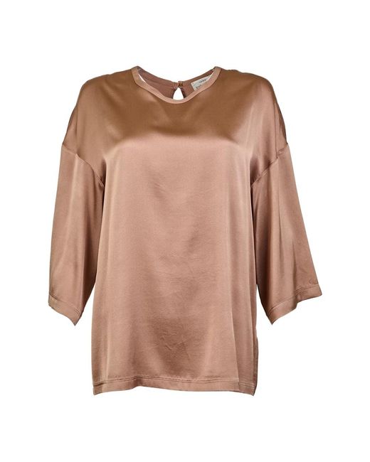 Blouses Forte_forte de color Brown