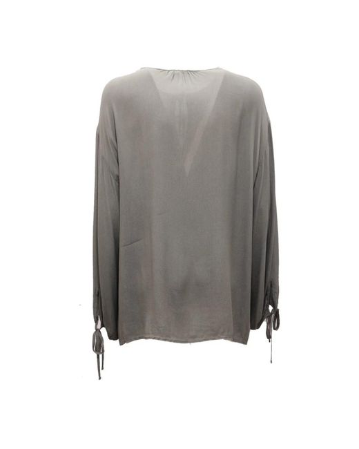 Blouses Mason's de color Gray