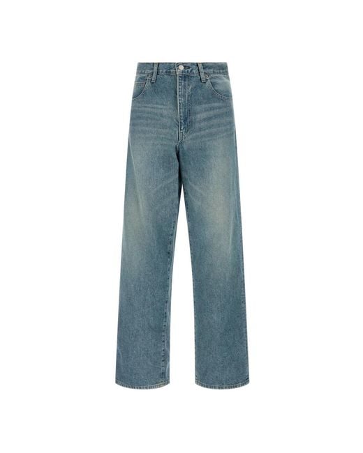 Ssstein Blue Straight Fit Jeans for men