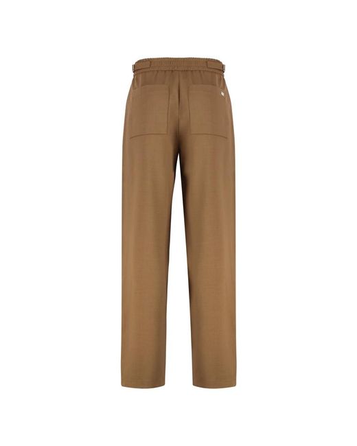 AMI Straight Trousers in het Brown voor heren