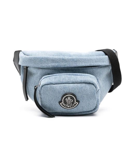 Moncler Blue Belt Bags
