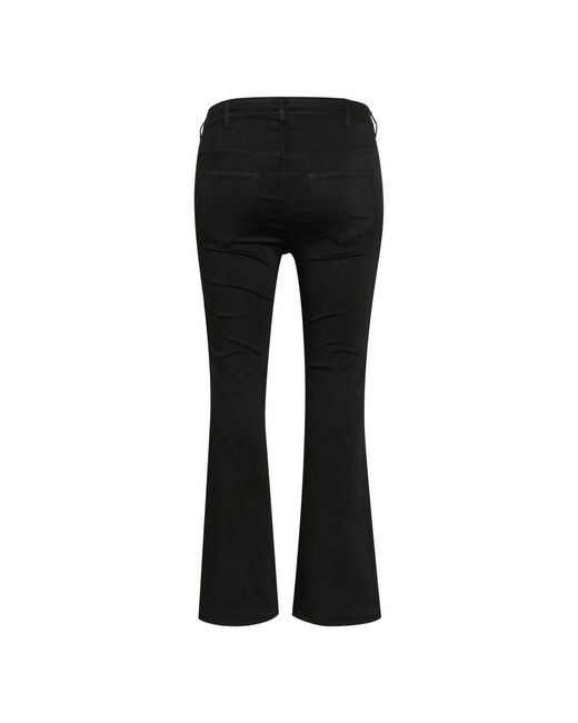Kaffe Black Bootcut Jeans