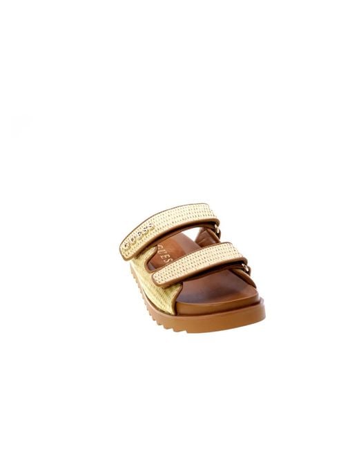 Guess Brown Sliders