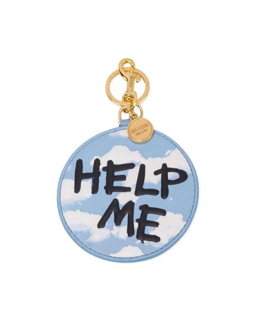 Moschino Blue Keychains