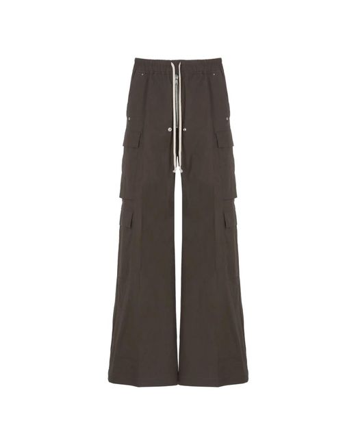 Wide Trousers Rick Owens de hombre de color Brown